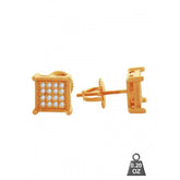 Gold 928 Sterling Silver Earrings